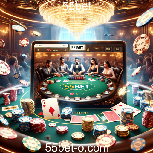 Descubra a Emoção das Mesas de Jogo no 55bet